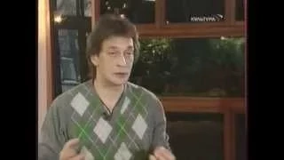 А.Домогаров о службе в театре имени Моссовета. Передача "Утро. День. Вечер", март 2008 г.