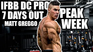 7 DAYS OUT PEAK WEEK - Pro Bodybuilder Routine