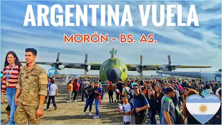 【4K】ARGENTINA VUELA 2023, El Mejor FESTIVAL AEREO Buenos Aires, MORÓN 111° Aniversario Fuerza Aérea