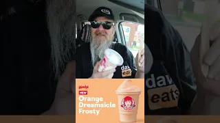 Wendy's New Strawberry White Chocolate Frosty #foodie #honestfoodreviews #60secondreview