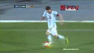 Gran Jugada de Messi - Chile VS Argentina. HD