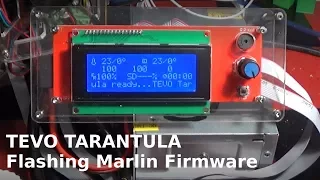 Tevo Tarantula 3D Printer - Flashing new Version of Marlin Firmware with EasyConfig