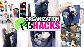 *15* Dollar Tree ORGANIZATION HACKS... Clear the clutter in 5 minutes!