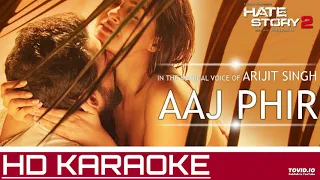 Aaj Phir Tumpe Pyar Hate Story 2 Karaoke Original High Quality (Arijit Singh, Samira Koppikar)