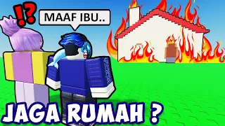 AKU DISURUH JAGA RUMAH DI ROBLOX ? | Roblox Don't Burn The House Down Indonesia