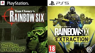 Rainbow Six PlayStation Evolution (1998-2022)
