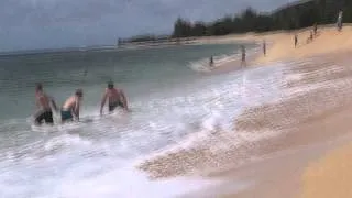 Bonzai Pipeline Waves in Summer