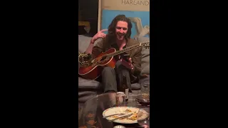 Hozier having a jam session with friends (Instagram Live, April 17 2022)