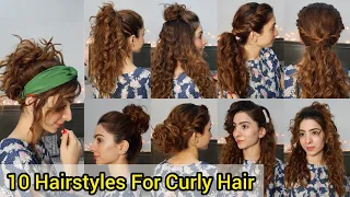 10 Easy Hairstyles for Curly Hair