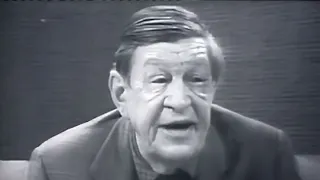 W.H. Auden Reads from his Poem Doggerel by a Senior Citizen