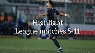Rei Tachikawa Highlight League matches 5-11