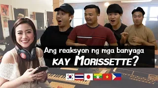 Foreigners react to "Akin Ka Na Lang - Morissette"