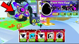 BEST PET SIMULATOR 99 MODDED EVER!! (BLACK HOLE EGGS)