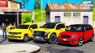 РЕАЛЬНАЯ ЖИЗНЬ В GTA 5 - ПОЕЗДКА НА ПИКНИК С ДРУЗЬЯМИ! Я РАЗБИЛ СВОЙ RANGE ROVER! 🌊ВОТЕР