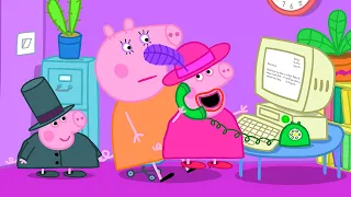 Peppa and George Play Pretend 🥸 🐽 Peppa Pig and Friends Full Episodes