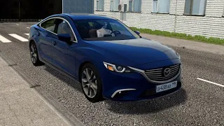 Mazda 6 GY 2015 2.5 Winter ❄ | City Car Driving .