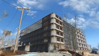 Fallout 4 - STARLIGHT TOWERS! Settlement Build at Starlight Drive-in