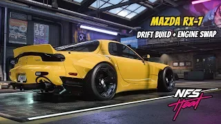 Need For Speed Heat | MAZDA RX-7 | DRIFT BUILD Customization/Gameplay!