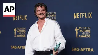 Pedro Pascal, SAG Award 2024 winner, praises friend Colman Domingo