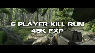 Escape From Tarkov - 6 Player Kill Run 48K EXP!!