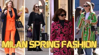 Milan Street Fashion : Street Style Outfits 2024 : Spring Fashion Trends : Milan Street Style