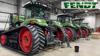 3 Fendt 1167s getting ready for Spring