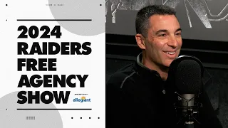 2024 Raiders Free Agency Show feat. Tom Telesco | Raiders | NFL