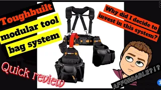 Toughbuilt￼ Modular ￼tool belt System Should you invest? quick review￼￼