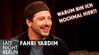 "Ich würd gern wieder Alkohol trinken" - Fahri Yardim im Talk | Late Night Berlin | ProSieben