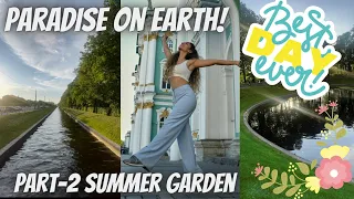 Summer Garden | Saint Petersburg in 2021| Russia Vlog| Zakwana Bagban vlogs