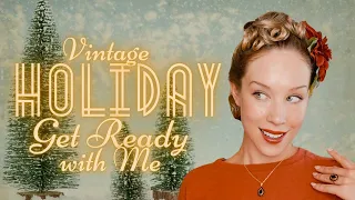 1940's Holiday Hair and Makeup