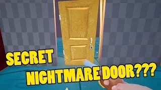 HELLO NEIGHBOR SECRET NIGHTMARE ROOM? | Hello Neighbor Alpha 4