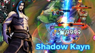 Kayn INSANE Shadow Assassin Jungle DOMINATION - Wild Rift Gameplay UNSTOPPABLE RAMPAGE