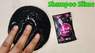 How to make slime with shampoo l How to make slime at home with shampoo l Slime ASMR
