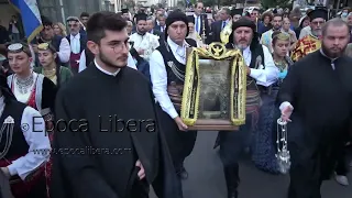 The Holy Icon Of The Panagia Soumela Arrives In Athens