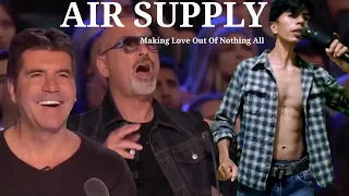 Golden Buzzer | All the judges cried when he heard the song Air Supply with an extraordinary voice