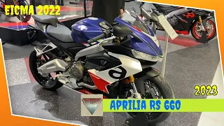 2023 Aprilia RS 660 Walkaround EICMA 2022 Fiera Milano RHO