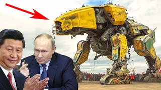 China and Russia unleash powerful army of combat robots, scaring the US and the West