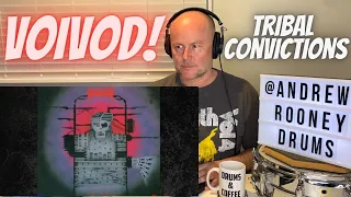 Drum Teacher Reacts: VOIVOD - 'Tribal Convictions' | FIRST TIME HEARING THIS BAND