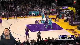 FlightReacts to Lakers vs Hornets Full Game Highlights NBA