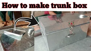 How to make trunk box