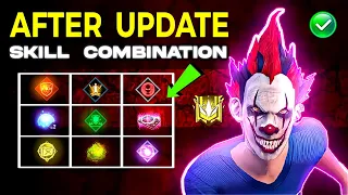 After Update skill combination 2024 | Best character combination for free fire