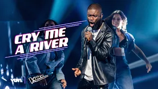 Néhémie - 'Cry Me A River' | Liveshow 1 | The Voice van Vlaanderen | VTM