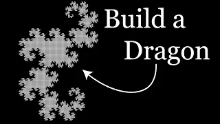 The Dragon Curve (visual construction; plane tiling)