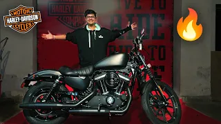 HARLEY DAVIDSON Iron 883 Delivery Vlog | *Unexpected experience*