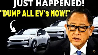 Toyota CEO JUST REVEALED This TERRIFYING Truth About EVs | BAD NEWS For EVs