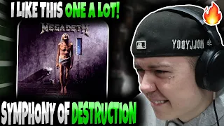 HIP HOP FAN'S FIRST TIME HEARING 'Megadeth - Symphony Of Destruction' | GENUINE REACTION