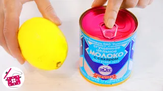 One LEMON and a Can of Condensed Milk! SUPER CREAM for CAKE in 1 minute