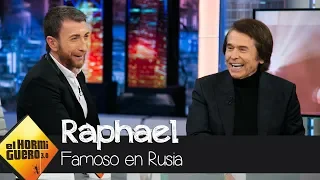 Raphael explica la razón por la que es tan famoso en Rusia - El Hormiguero 3.0