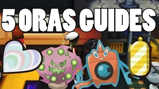 5 ORAS Guides - Heart Scale Guide, Spiritomb Location, Rotom / Deoxys forms, and Amulet Coin!